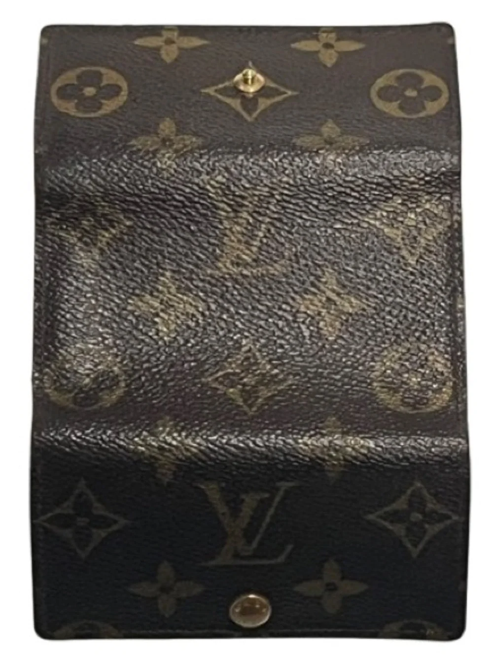 Louis Vuitton Brown Monogram Canvas Key and Card Holder Wallet